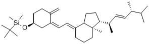 tert-Butyl-dimethyl-(4-methylene-3-{2-[7a-methyl-1-(1,4,5-trimethyl-hex-2-enyl)-octahydro-inden-4-ylidene]-ethylidene}-cyclohexyloxy)-silane CAS#: 104846-62-0