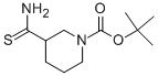 tert-butyl 3-(thiocarbamoyl)piperidine-1-carboxylate CAS#: 274682-80-3