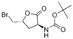 tert-butyl (3S,5R)-5-(broMoMethyl)-tetrahydro-2-oxofuran-3-ylcarbaMate CAS#: 110579-36-7