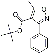 tert-butyl 5-Methyl-3-phenylisoxazole-4-carboxylate CAS#: 211429-79-7