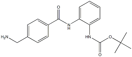 tert-butyl N-{2-[4-(aMinoMethyl)benzaMido]phenyl}carbaMate CAS#: 209784-85-0