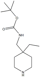 tert-butyl N-[(4-ethylpiperidin-4-yl)Methyl]carbaMate CAS#: 236406-29-4