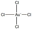 tetrachlorogold(1-) CAS#: 14337-12-3