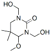 tetrahydro-1,3-bis(hydroxymethyl)-4-methoxy-5,5-dimethyl-1H-pyrimidin-2-one CAS#: 13747-12-1