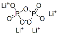 tetralithium diphosphate CAS#: 13843-41-9