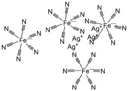tetrasilver hexacyanoferrate CAS#: 14038-75-6