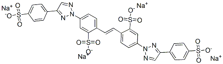 tetrasodium 4,4'-bis[4-(p-sulphonatophenyl)-2H-1,2,3-triazol-2-yl]stilbene-2,2'-disulphonate CAS#: 24239-35-8