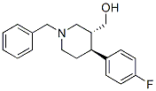 trans 1-Benzyl-4-(4-fluorophenyl)-3-piperidinemethanol CAS#: 201855-60-9