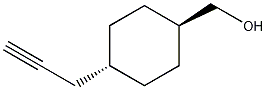 trans-4-(2-Propynyl)-cyclohexanemethanol CAS#: 250682-79-2