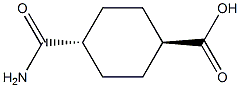 trans-4-CarbaMoylcyclohexanecarboxylic acid CAS#: 21483-87-4
