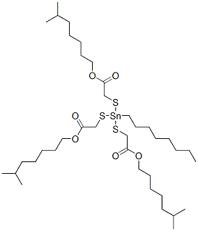 triisooctyl 2,2',2''-[(octylstannylidyne)tris(thio)]triacetate CAS#: 26401-86-5