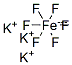 tripotassium hexafluoroferrate(3-) CAS#: 13815-30-0