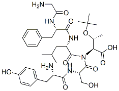 tyrosyl-seryl(O-tert-butyl)-glycyl-phenylalanyl-leucyl-threonine CAS#: 110786-67-9