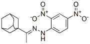 1-[1-[2-(2,4-Dinitrophenyl)hydrazono]ethyl]adamantane CAS#: 37714-39-9