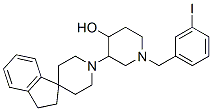 1'-(1-(3-iodobenzyl)-4--hydroxypiperidin-3-yl)-2,3-dihydrospiro(indene-1,4'-piperidine) CAS#: 158628-56-9