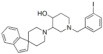 1'-(1-(3-iodobenzyl)-4-hydroxypiperidin-3-yl)spiro(1H-indene-1,4'-piperidine) CAS#: 158628-37-6