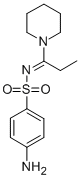 1-(1-(((4-Aminophenyl)sulfonyl)imino)propyl)piperidine CAS#: 126826-68-4