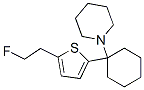 1-(1-(5-(2'-fluoroethyl)-2-thienyl)-cyclohexyl)piperidine CAS#: 153632-45-2