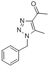 1-(1-BENZYL-5-METHYL-1H-1,2,3-TRIAZOL-4-YL)-1-ETHANONE CAS#: 133992-60-6