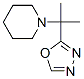1-[1-Methyl-1-(1,3,4-oxadiazol-2-yl)ethyl]piperidine CAS#: 32418-58-9