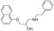 1-(1-Naphthalenyloxy)-3-[(2-phenylethyl)amino]-2-propanol CAS#: 36391-23-8