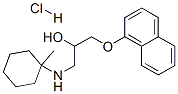 1-[(1-methylcyclohexyl)amino]-3-naphthalen-1-yloxy-propan-2-ol hydroch loride CAS#: 130260-25-2