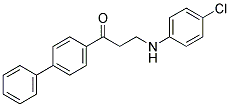 1-[1,1'-BIPHENYL]-4-YL-3-(4-CHLOROANILINO)-1-PROPANONE CAS#: 279672-38-7