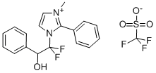 1-(1,1-DIFLUORO-2-HYDROXY-2-PHENYL-ETHYL)-2-PHENYL-3-METHYL-IMIDAZOLIUM TRIFLATE CAS#: 341529-22-4