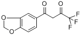 1-(1,3-BENZODIOXOL-5-YL)-4,4,4-TRIFLUOROBUTANE-1,3-DIONE CAS#: 306935-39-7