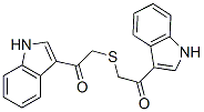 1-(1H-INDOL-3-YL)-2-[2-(1H-INDOL-3-YL)-2-OXO-ETHYLSULFANYL]-ETHANONE CAS#: 139963-64-7