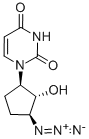 1-[(1R,2S,3S)-3-AZIDO-2-HYDROXYCYCLOPENTYL]-2,4(1H,3H)-PYRIMIDINEDIONE CAS#: 138191-94-3