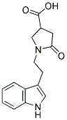 1-[2-(1 H-INDOL-3-YL)-ETHYL]-5-OXO-PYRROLIDINE-3-CARBOXYLIC ACID CAS#: 295344-74-0