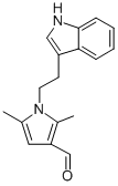 1-[2-(1H-INDOL-3-YL)-ETHYL]-2,5-DIMETHYL-1H-PYRROLE-3-CARBALDEHYDE CAS#: 119636-71-4