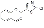 1-(2-[(2-CHLORO-1,3-THIAZOL-5-YL)METHOXY]PHENYL)-1-ETHANONE CAS#: 320423-63-0