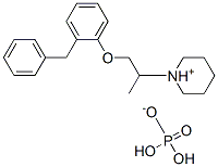 1-[2-(2-benzylphenoxy)-1-methylethyl]piperidinium dihydrogen phosphate CAS#: 3563-76-6
