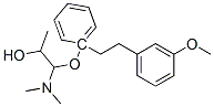 1-(2-(3-methoxyphenyl)ethyl)phenoxy-3-(dimethylamino)-2-propanol CAS#: 127003-40-1