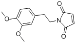 1-[2-(3,4-DIMETHOXY-PHENYL)-ETHYL]-PYRROLE-2,5-DIONE CAS#: 37597-19-6