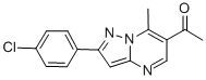1-[2-(4-CHLOROPHENYL)-7-METHYLPYRAZOLO[1,5-A]PYRIMIDIN-6-YL]ETHAN-1-ONE CAS#: 175201-63-5
