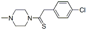 1-[2-(4-Chlorophenyl)ethanethioyl]-4-methylpiperazine CAS#: 159298-83-6