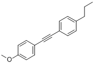 1-[2-(4-Methoxyphenyl)-1-ethynyl]-4-propylbenzene CAS#: 39969-26-1
