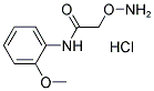 1-[[2-(AMMONIOOXY)ACETYL]AMINO]-2-METHOXYBENZENE CHLORIDE CAS#: 34242-84-7