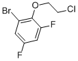 1-(2-BROMO-4,6-DIFLUOROPHENOXY)-2-CHLOROETHANE CAS#: 175203-19-7