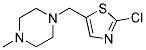1-[(2-CHLORO-1,3-THIAZOL-5-YL)METHYL]-4-METHYLPIPERAZINE CAS#: 341967-70-2