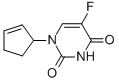 1-(2-CYCLOPENTEN-1-YL)-5-FLUORO-2,4(1H,3H)-PYRIMIDINEDIONE CAS#: 138191-89-6