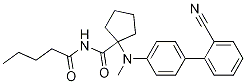 1-[(2'-Cyano[1,1'-biphenyl]-4-yl)MethylaMino]-N-pentanoylcyclopentanecarboxaMide CAS#: 141745-71-3