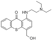 1-[(2-[DIETHYLAMINO]ETHYL)AMINO]-4-[HYDROXYMETHYL]-9H-THIOXANTHEN-9-ONE CAS#: 3105-97-3