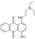 1-[[2-(Diethylamino)ethyl]amino]-4-hydroxy-9H-thioxanthen-9-one 10-oxide CAS#: 37599-14-7