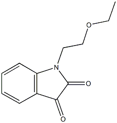 1-(2-ETHOXYETHYL)-1H-INDOLE-2,3-DIONE CAS#: 303065-45-4