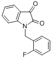 1-[(2-FLUOROPHENYL)METHYL]-1H-INDOLE-2,3-DIONE CAS#: 346640-52-6