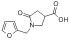 1-(2-FURYLMETHYL)-5-OXOPYRROLIDINE-3-CARBOXYLIC ACID CAS#: 175136-93-3